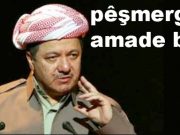 Serok Barzanî: Bila pêşmerge amade bin