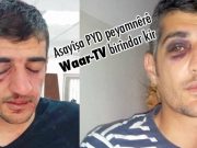 Asayîşa PYD li peyamnêrê WAAR-TV xist (FOTO)
