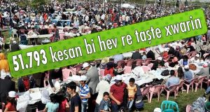 Taşteya Wanê rekora Guinessê şikand